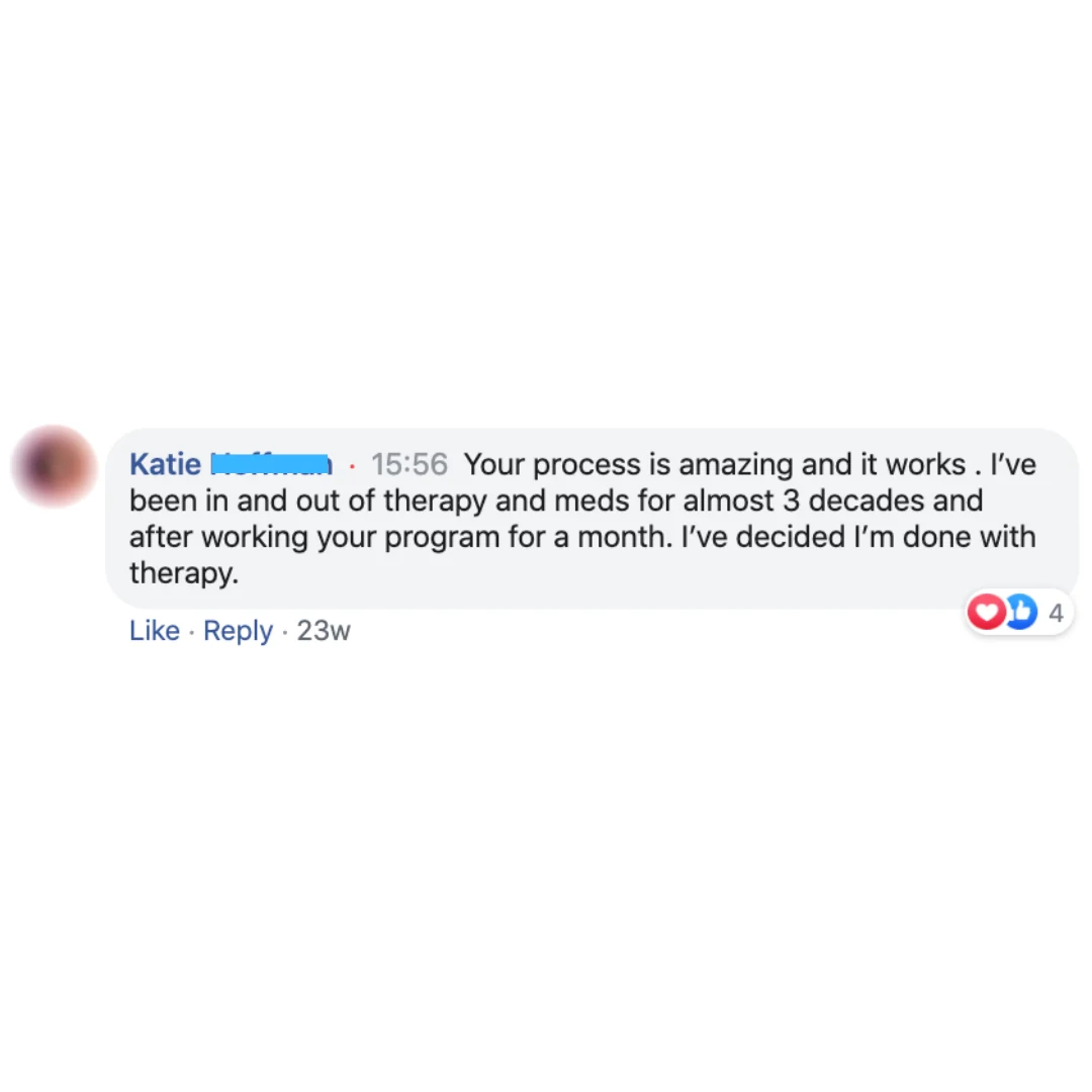 Katie - Finally healed after decades of therapy review screenshot