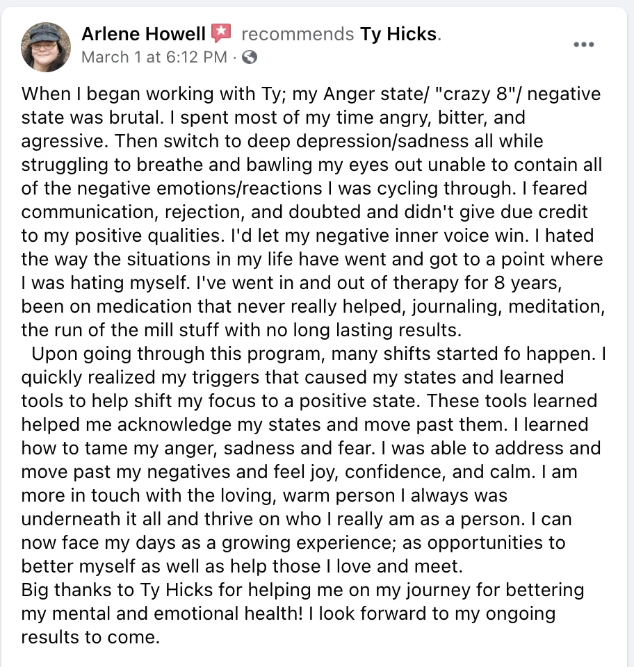 Arlene - Joy, Confidence, Calmness review screenshot