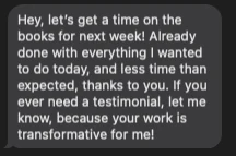 Anonymous - Transformation in life review screenshot