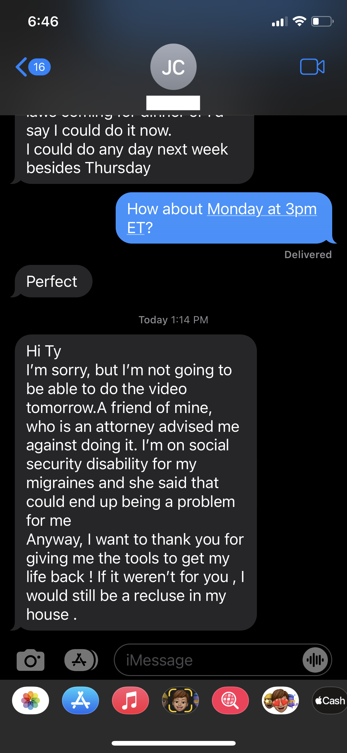 Judy - Relieved review screenshot