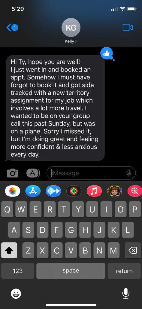 Kelly - More confident review screenshot