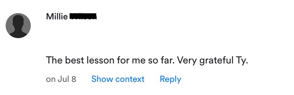 Millie - The best lesson so far review screenshot