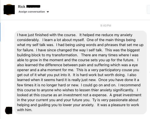 Rick - Great investment in current and future YOU review screenshot