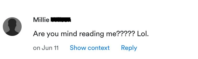 Millie - Are you a mind-reader? review screenshot