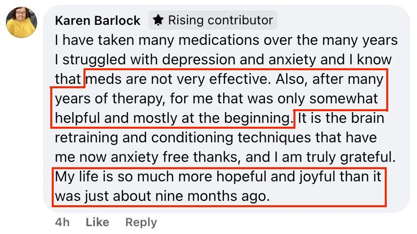 Karen - My life is so much more hopeful review screenshot