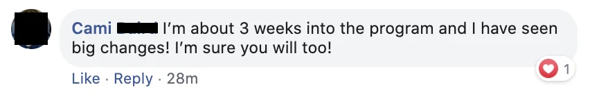 Cami - Big changes in 3 weeks review screenshot