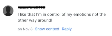 Anonymous - In control, not controlled by emotions review screenshot