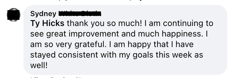 Sydney - Consistency with goals review screenshot