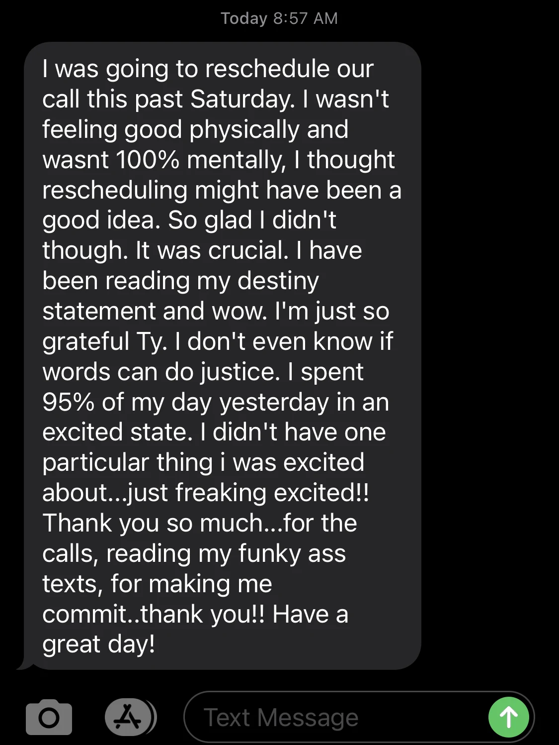 Anonymous - 95% in an excited state review screenshot