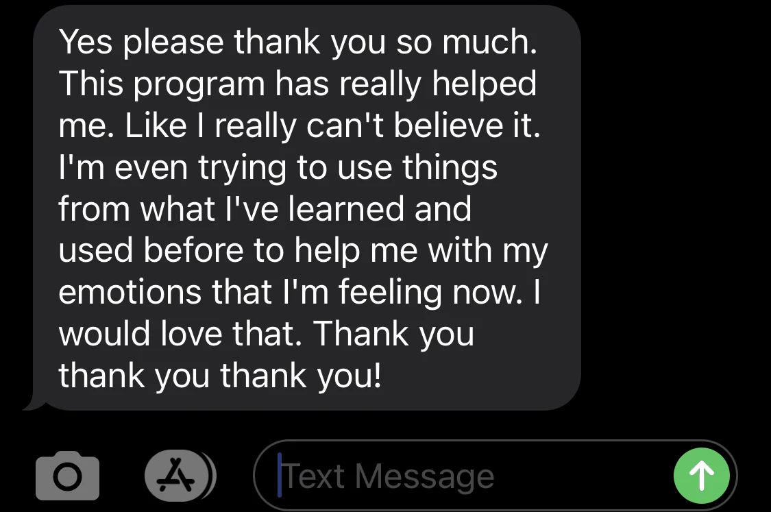Anonymous - The program that really helped review screenshot