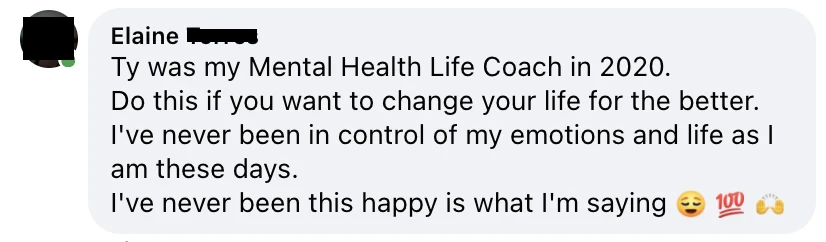 Elaine - Happy and at peace review screenshot