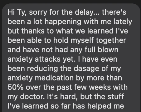 Anonymous - Reduced dosage by more than 50% review screenshot