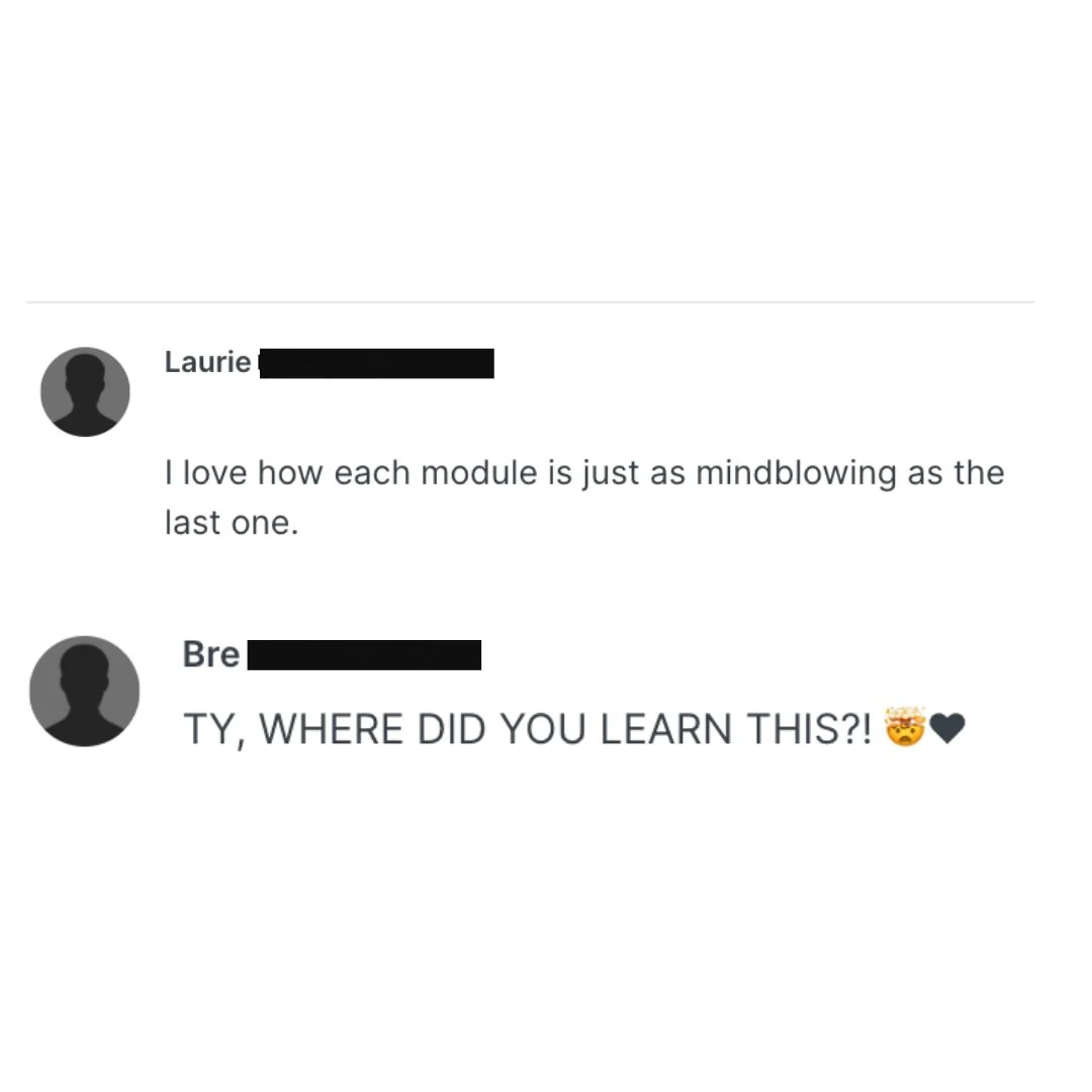 Laurie - Amazed by each module review screenshot