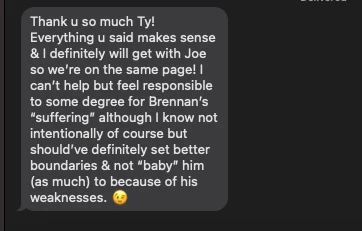 Anonymous - Setting a better boundaries now review screenshot