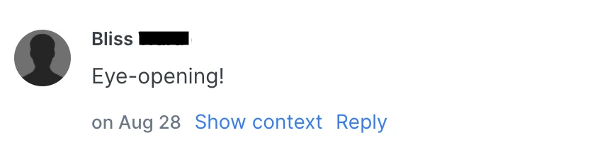 Bliss - Eye-opening review screenshot