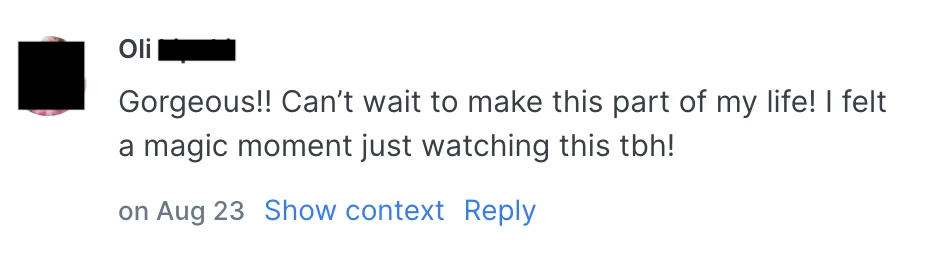 Oli - Felt the magic moment review screenshot