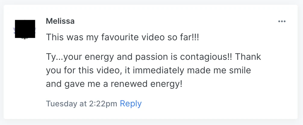 Melissa - Renewed energy review screenshot