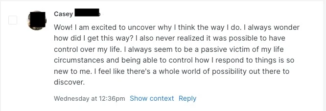 Casey - There's a whole world of possibility out there review screenshot